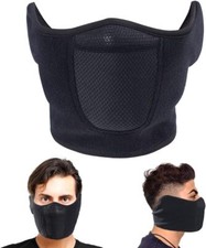 Balaclava Half Face Mask with Adjustable Fastener Winter Windproof Warm Ski Mask