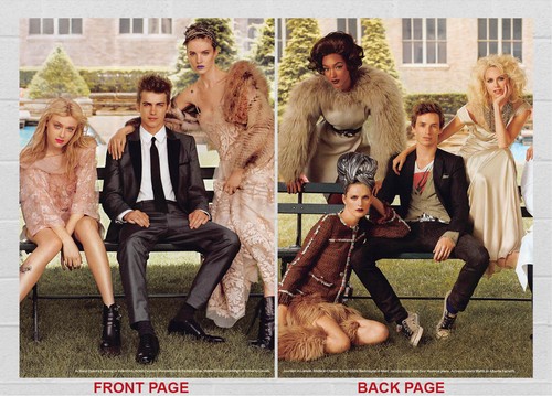 Celebrity Vogue Spread 2010 con Usher, Olsens, + más - 7 páginas anuncio de doble cara - Imagen 5 de 7