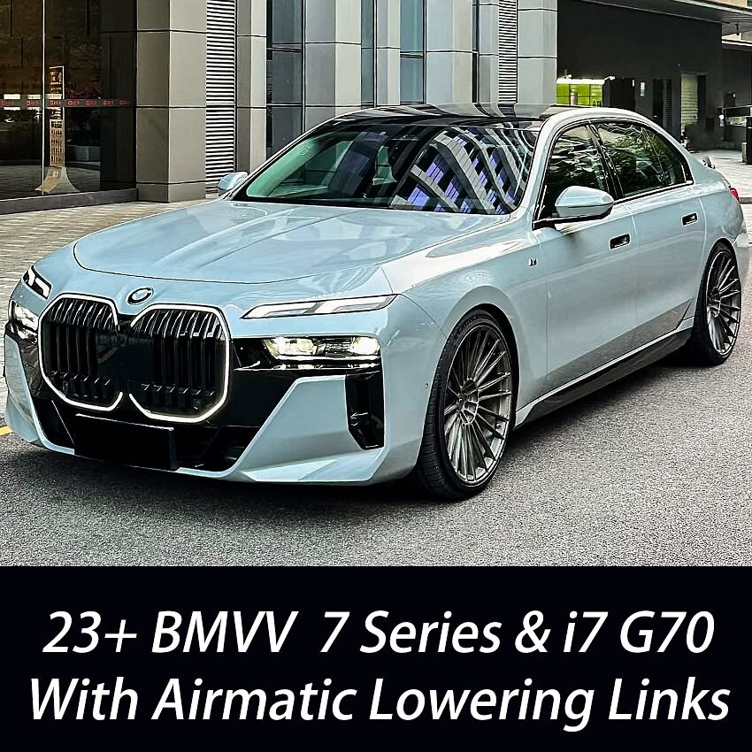 For 23+ BMW 7 SERIES i7 730 740 750 760 G70 AIR SUSPENSION LOWERING KIT ...