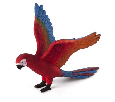 Mojo 387263 Papagei 9 cm Wildtiere