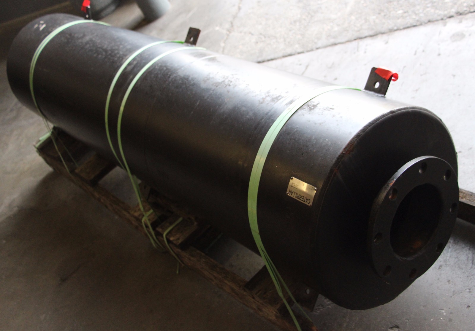 CAT Caterpillar 1455572 Generator Diesel Genset Muffler 6" ID 8Bolt