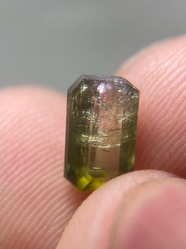 1.475 CT | Natural Bi Color Tourmaline From Africa Faceted, Loose, Gemstone - Picture 17 of 17