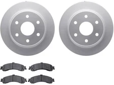 For Cadillac Escalade EXT Brake Pad and Rotor Kit Dynamic Friction 29929QQ