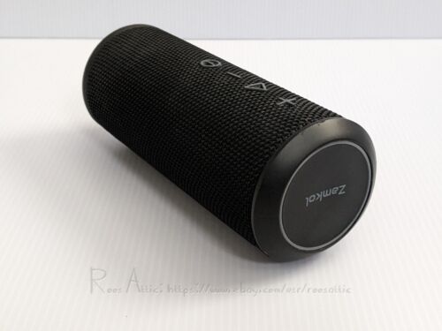 Zamkol ZK606 Portable Wireless Bluetooth Speaker: Black (SEE NOTES) - Afbeelding 1 van 9