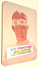 2 RALPH MACCHIO 1/1 KARATE KID PRINTING PLATE LEAF METAL POP CENTURY + WILD CARD
