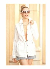 Off White Safari Shirt Jacket
