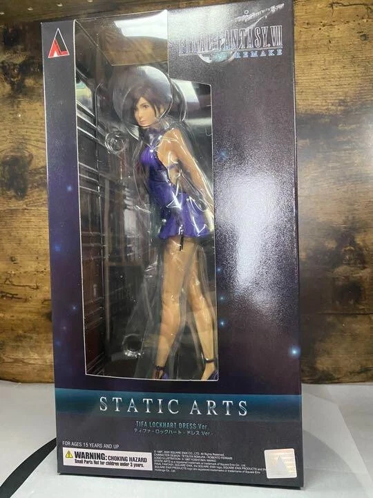 Square Enix Final Fantasy VII Remake STATIC ARTS Tifa Lockhart Dress Ver.-