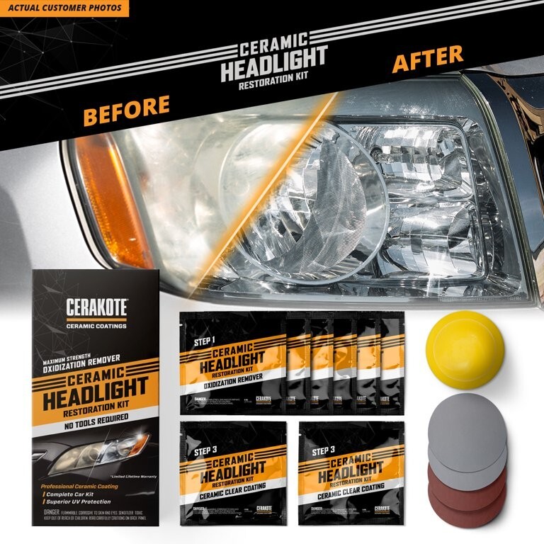 Cerakote Ceramic Headlight Restoration Kit CerakoteCeramics