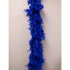 Boa - Royal Blue - 20's 80's - Spirit Day - Costume Accessory - One Size