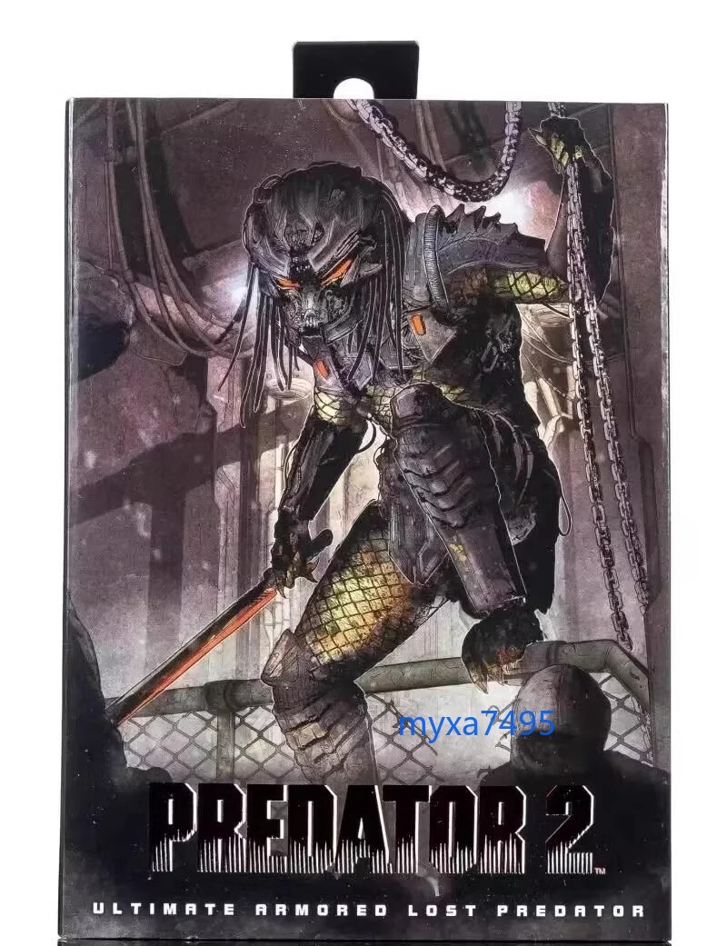 ネカ　PREDATOR 2 アーマードロストプレデター Predator 2 Ultimate Armored Lost 18cm Action Figure Model