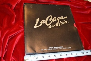 GENE BARRY GEORGE HEARN LA CAGE AUX FOLLES Musical BROADWAY Souvenir Program
