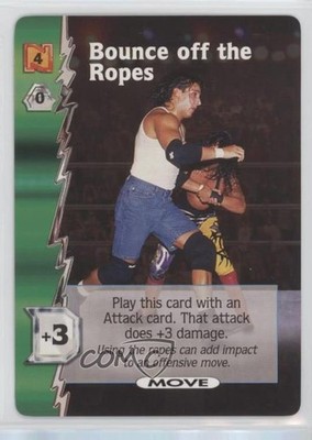 2000 WCW Nitro Trading Card Game Move Billy Kidman Bounce off the Ropes 8i5