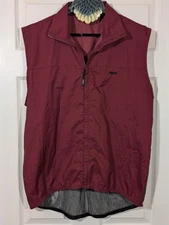 Trek Windbreaker Medium Black Cycling Vest with Mesh Back