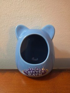 Mini Hamsters House Pet Hideout Hut Cave,Small Animal Ceramic Critter Bath