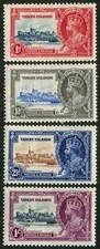 Virgin Islands #69-72 Mint Silver Jubilee Set