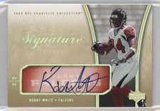 2005 Upper Deck Exquisite Collection Signatures 32/35 Roddy White Auto 4hj