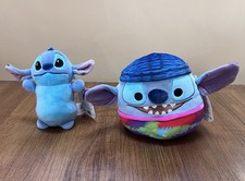 Squishmallows Disney STITCH 6" Plush NEW Standing Hugmees NWT 6.5  Tie Dye Set
