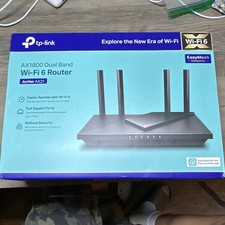 TP-Link Archer AX21 AX1800 Dual-Band Wi  Fi 6 EasyMesh WPA3 Router, 4 LAN