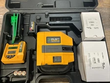 FLuke PLS 6R RBP Point and Cross Line Laser Level Kit
