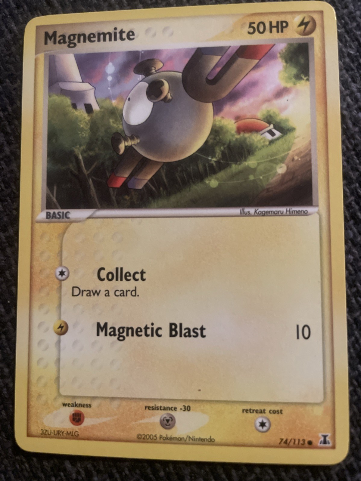 LP Magnemite 74/113 Delta Species 2005 Pokemon Card