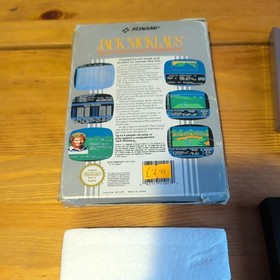 Jack Nicklaus Golf NES Nintendo Entertainment System 