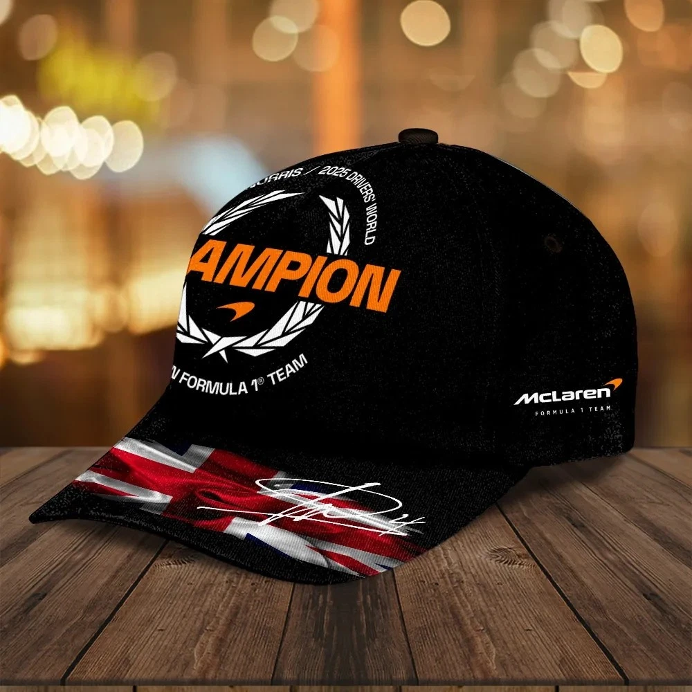 Lando Norris 2025 World Champion Classic Cap, Gift For Fans