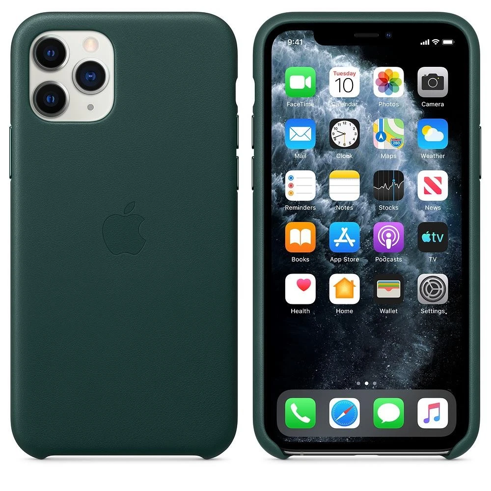 Suncase Custodia In Vera Pelle Per IPhone 11 (6.1 Pollici), Con Linguetta Di Estrazione E Cover In Silicone Trasparente Inclusa, Fatta A Mano
