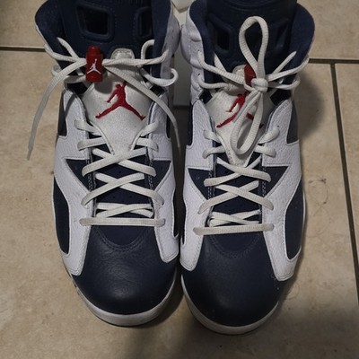 Jordan Air Jordan 6 Retro Olympic 2024 White/Navy/Red CT8529-164