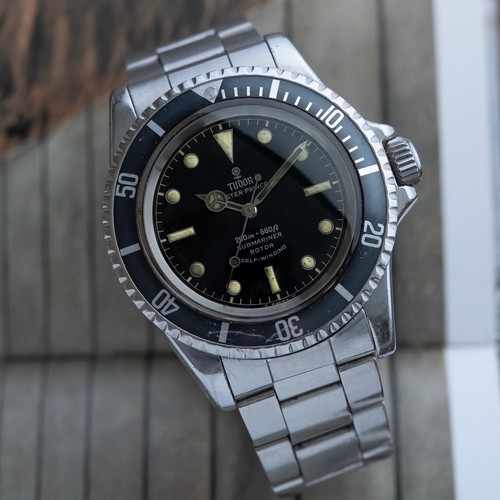 1966 Tudor 7928 Submariner Stainless Steel - Chapter Ring Gilt dial - VI Error