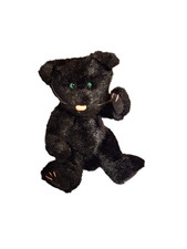 The Boyd  s Collection J.B. Bean Series Black Cat Plush Stuffed Animal Sitting VT