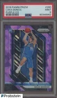 2018 Panini Purple Ice Prizm #280 Luka Doncic Mavericks RC Rookie 63/149 PSA 9