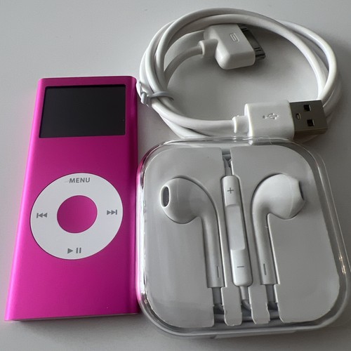 ipod nano 2nd generation 4gb Pink New Battery, New battery installed