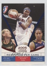 2006 WNBA League Leaders Lauren Jackson Cheryl Ford Tamika Catchings HOF n1u