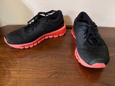 Asics Gel-Quantum 360 Knit 2 Black Sun Coral Women's 5.5 1022A041-001