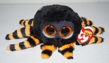 Ty Beanie Boos Charlotte the Spider New with Tags 100% Ty Silk Aug 15 2023 DOB