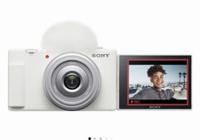 Sony ZV-1F ZV-1 Series Compact Camera 20.1MP 4K Flip Screen USB-C White