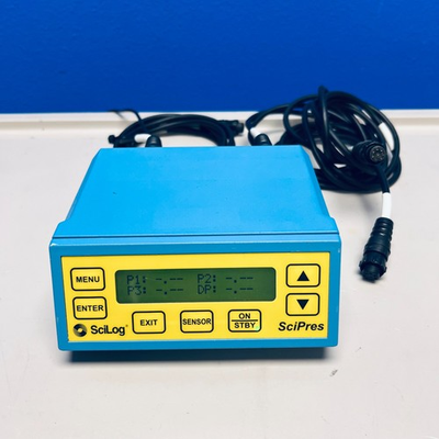 #ad #ad SciLog SciPres Pressure Monitor System 3 Channel Sensor Input RS 485 Output $495.00