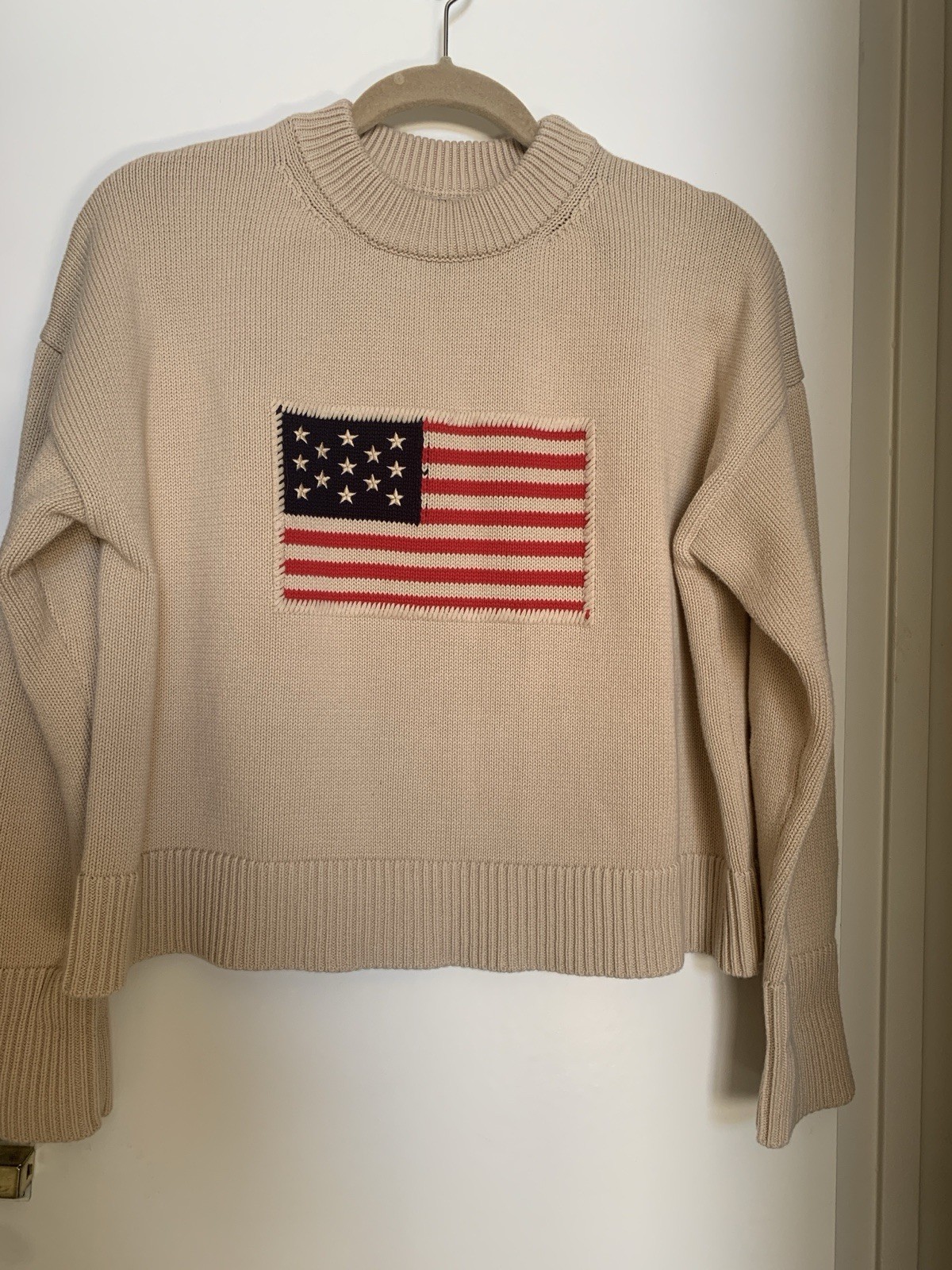 Tuckernuck Flag Sweater medium - image 1