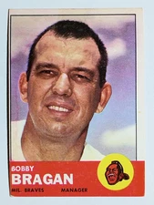1963 Topps #73 Bobby Bragan MG RC (VG)