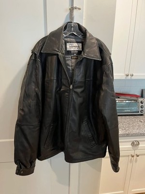 Wilson Pelle Studio Leather Jacket Removable Liner with Cell Phone Pocket 2XLT