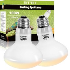 100W UVA Daylight Basking Reptile Heat Lamp Bulbs 2 Pack 100W Heat Bulbs for