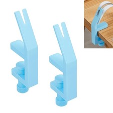 2Pcs Zipper Jig Tool Cyan Zippers Pull Jig for Zipper Pulls Plastic Zip Slide...