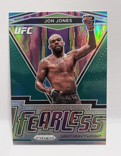 Panini 2021 Prizm UFC MMA Fearless Insert Jon Jones #25 Sports Trading Card
