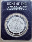 2021 Tokelau 1 oz Silver $5 Zodiac Series: Libra BU (TEP)