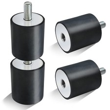 4 Pack Upgrade Tamper Rubber Shock Mount Compatible with Wacker Neuson Plate Com