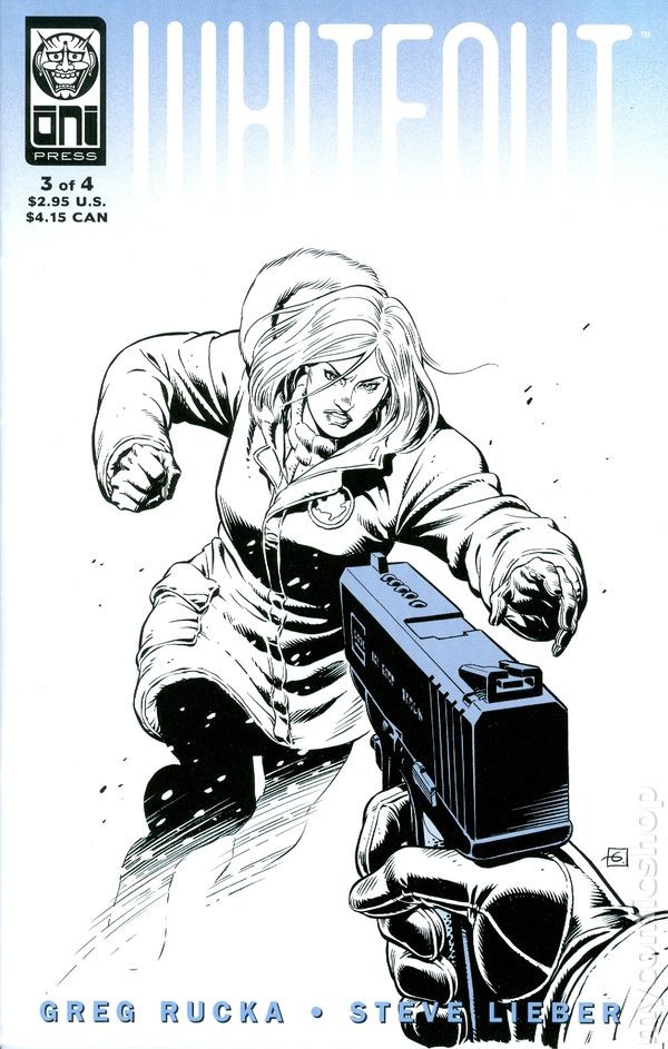 Whiteout #3 VF- 7.5 1998 Stock Image