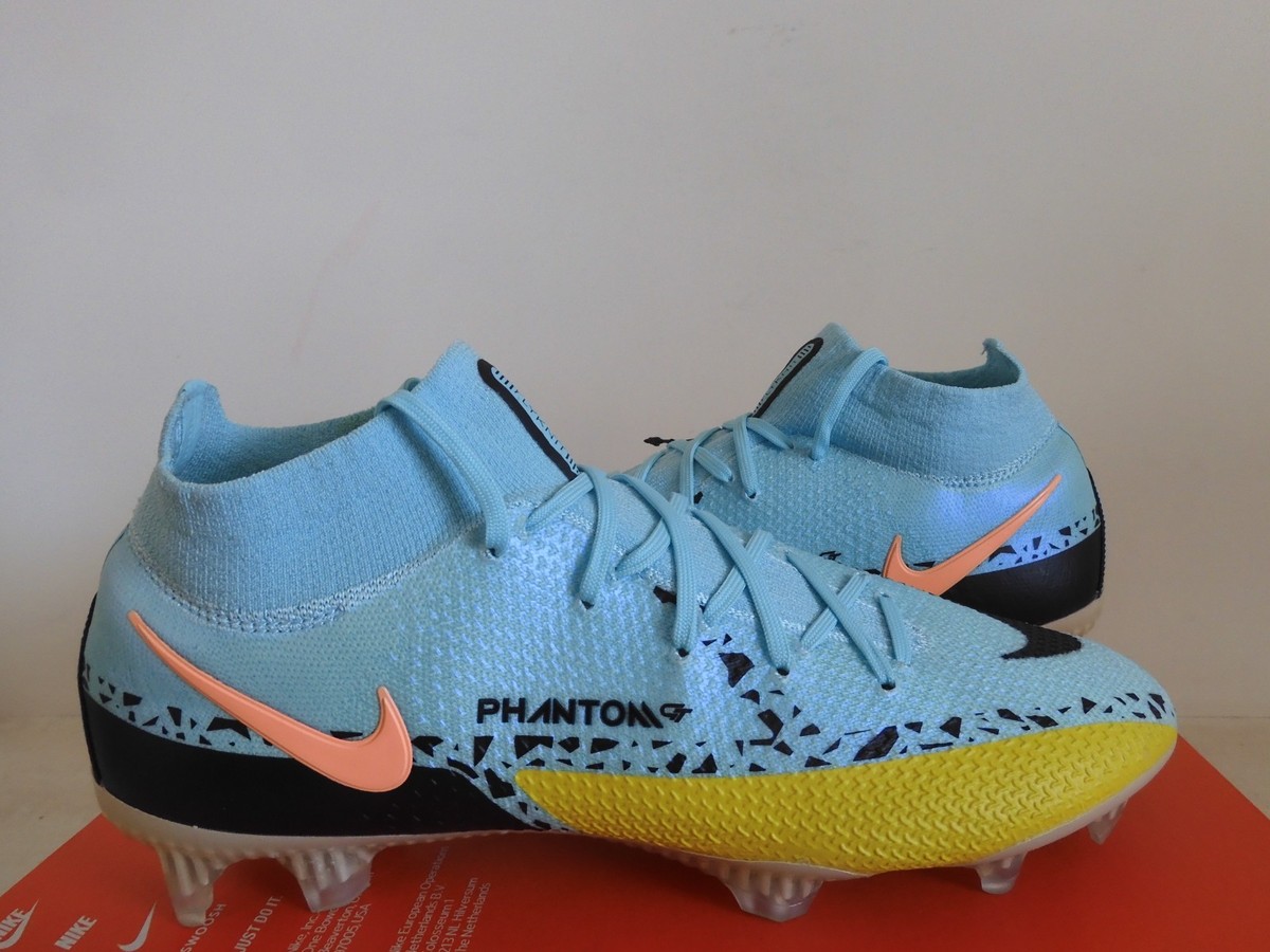 Nike Phantom GT2 Elite Df Fg Glacier Ice Blue-Black Sz 9 [CZ9889