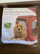 Sport Pet Designs Pop Open Dog Kennel Medium For Dogs up to 50 lbs. Green