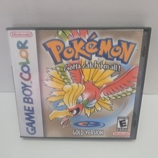 Replacement Case For Pokemon Gold Version Nintendo DS