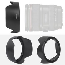 EW83H Plastic Black Camera Mount Lens Hood For EF 24105mm F/4L IS USM Camera